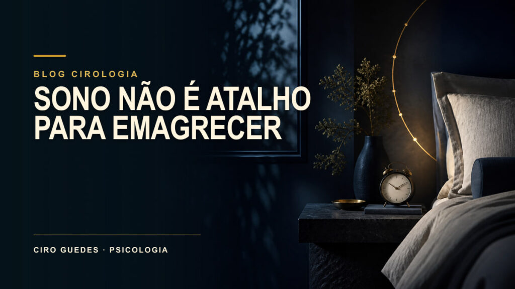 Sono, saúde e controle de peso: o que a evidência realmente mostra