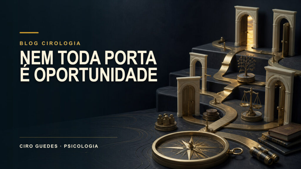 Oportunidades, preparo e contexto: uma visão psicológica da estratégia
