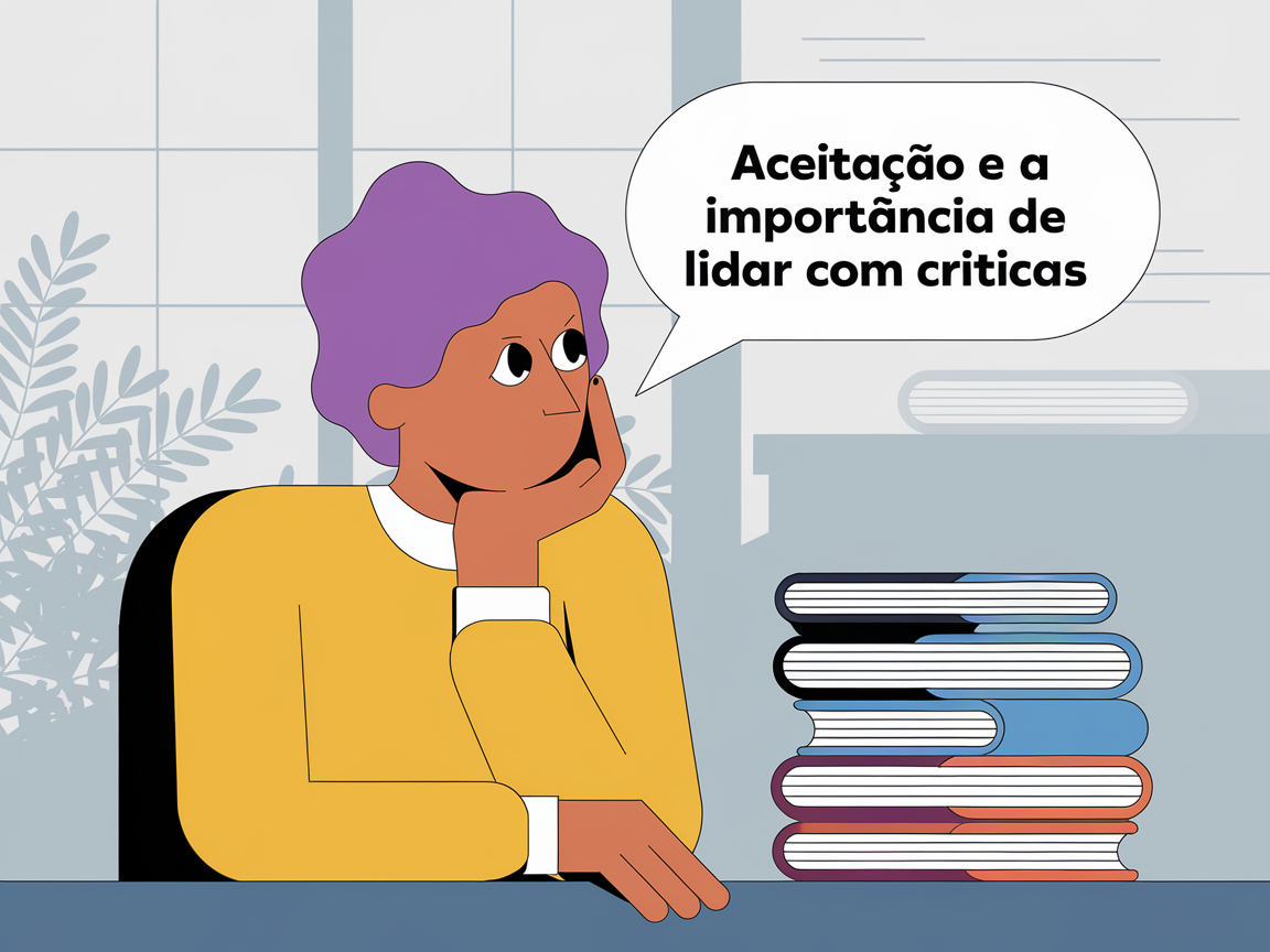 Aceitação e a Importância de Lidar com Críticas