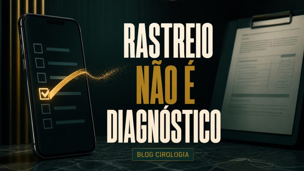 Teste on-line de TDAH é confiável? Rastreio não é diagnóstico
