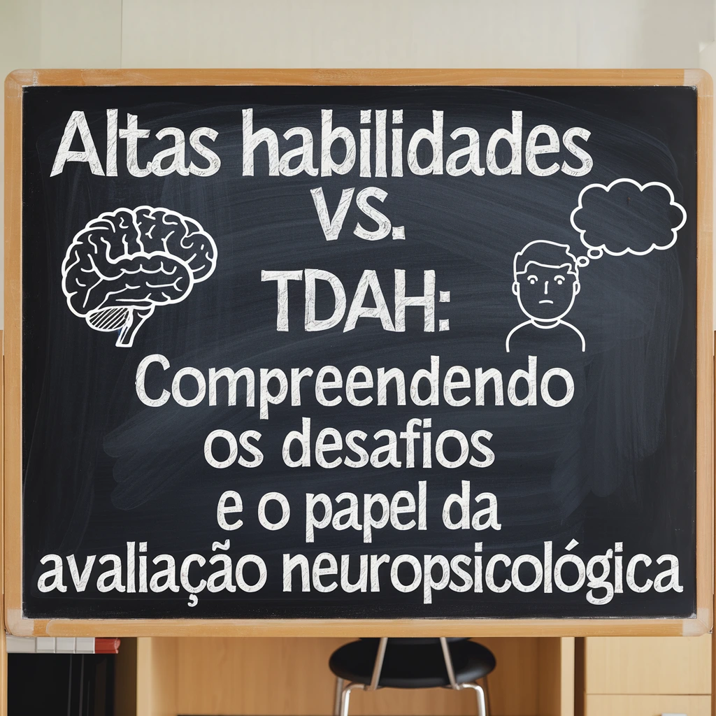 Aprenda a diferenciar TDAH e superdotação com base na neuropsicologia. Evite diagnósticos errados e entenda o impacto de cada condição