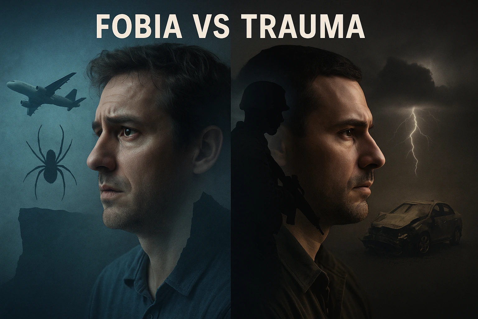 Entenda a diferença entre fobia e trauma. Descubra o que caracteriza cada um, exemplos, sintomas e tratamentos. Fobia é medo irracional de algo específico, enquanto trauma é resposta a eventos extremos. Saiba como identificar e buscar ajuda profissional para superar fobias e traumas.