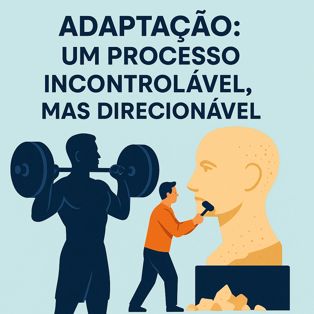 Descubra como a adaptação é inevitável, mas pode ser direcionada por suas escolhas. Aprenda a influenciar mudanças no corpo, mente e rotina com consciência.