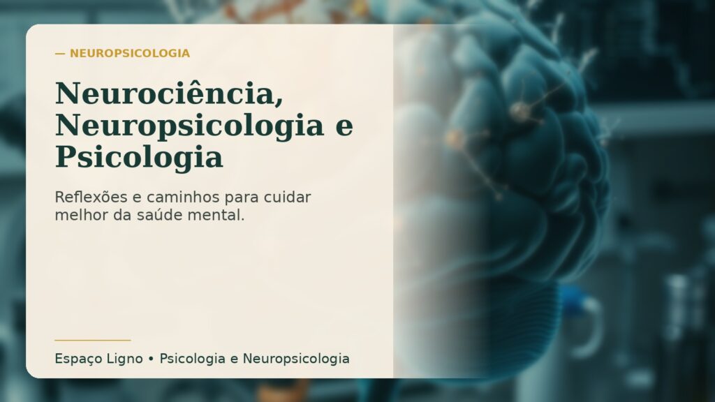 Neurociência, Neuropsicologia e Psicologia