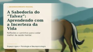 A Sabedoria do “Talvez”: Aprendendo com a Incerteza da Vida