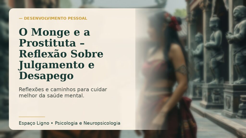 O Monge e a Prostituta – Reflexão Sobre Julgamento e Desapego