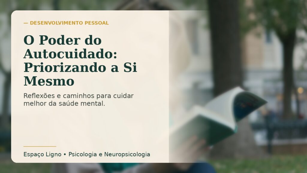 O Poder do Autocuidado: Priorizando a Si Mesmo