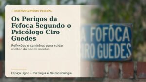 Os Perigos da Fofoca Segundo o Psicólogo Ciro Guedes