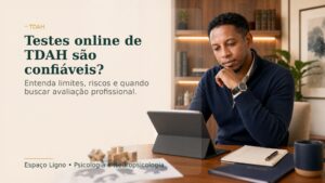 Testes Online para TDAH: Entendendo os Riscos e Limitações