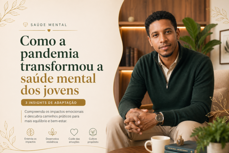Como a pandemia transformou a saúde mental dos jovens: 3 insights de adaptação