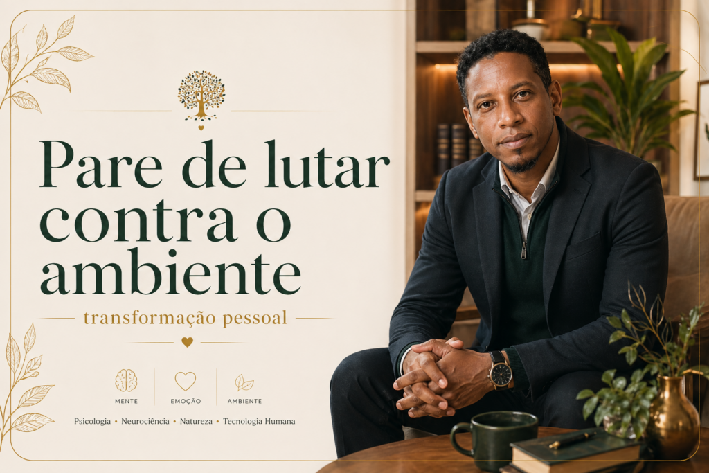 Pare de lutar contra o ambiente: transformação pessoal