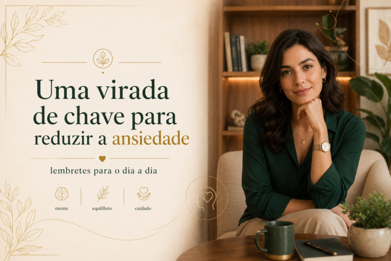 Um vídeo curto, uma virada de chave: 3 lembretes para reduzir a ansiedade no dia a dia