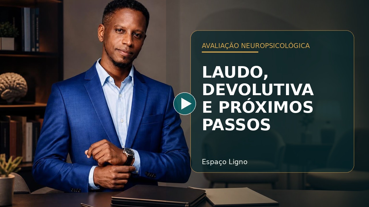 Laudo, devolutiva e próximos passos