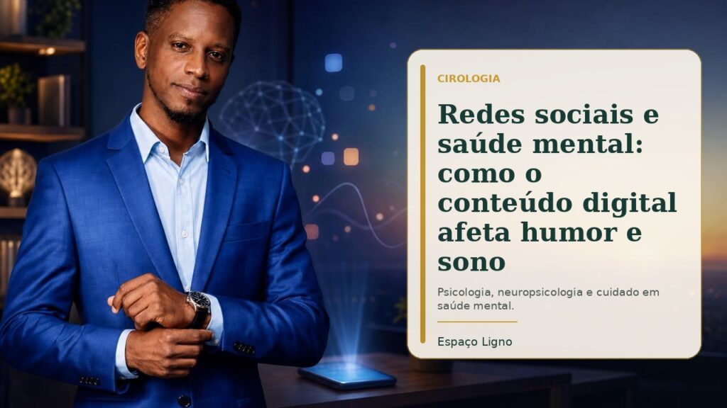 Redes sociais e saúde mental: como o conteúdo digital afeta humor e sono